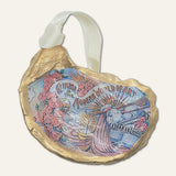 Oyster Shell Ornament ~ Mardi Gras Float - Shake Your Bon Bon