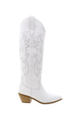 Urson - White Western Boot - Shake Your Bon Bon