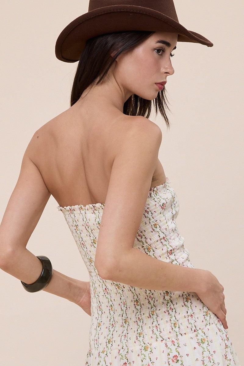 Back Roads Strapless Mini