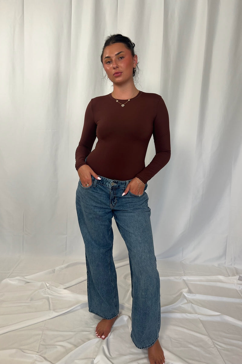 Butter me Up Long Sleeve Bodysuit