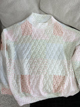 Quilted Cutie Pastel Pullover