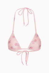 Nick Skimpy Triangle Bikini Top ~ Fresh Rose