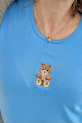 It’s The Little Things Full Length Tee ~ Tulane Teddy