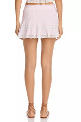 Gloriana Cotton Mini Skirt ~ Orchid Ice