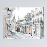 St. Louis Cathedral View 5" x 7" Lyla Clayre Print