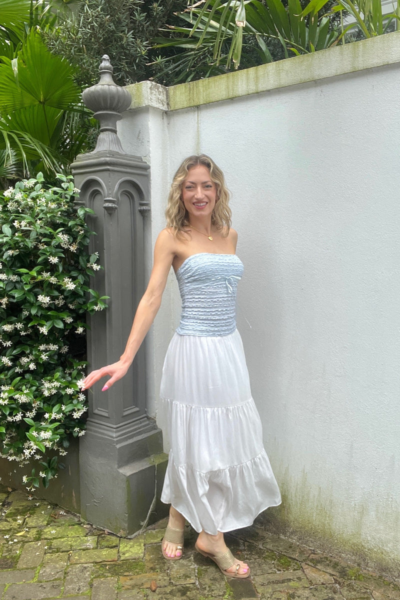 Ebbs & Flows Strapless Top