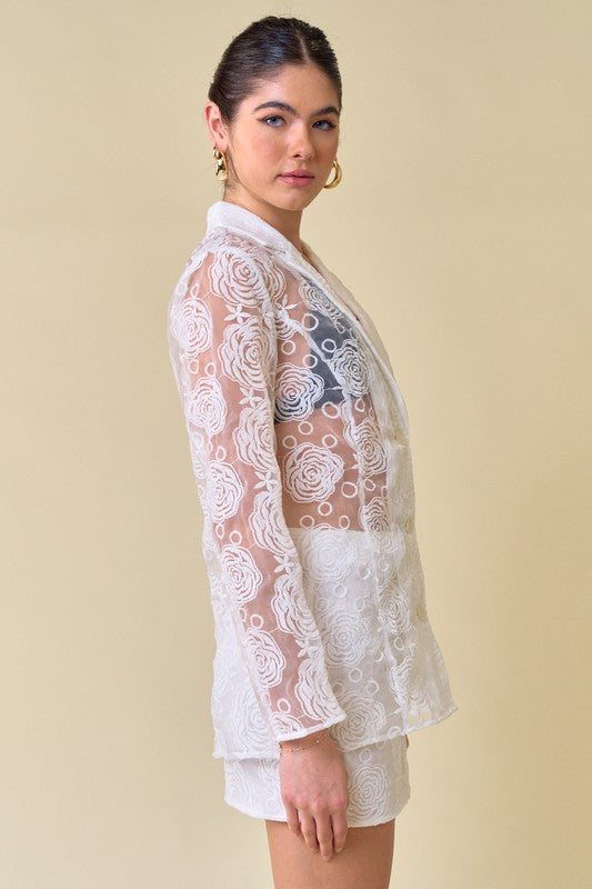 Court of Two Sisters Blazer/Skirt Set
