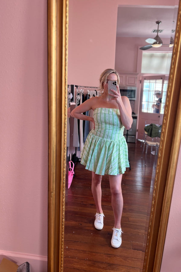 Apple Picking Strapless Mini