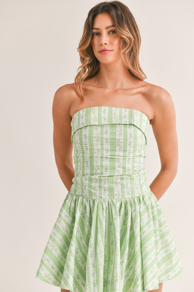 Apple Picking Strapless Mini