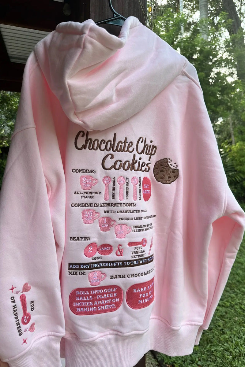 Fresh Baked Cookies Embroidered Hoodie