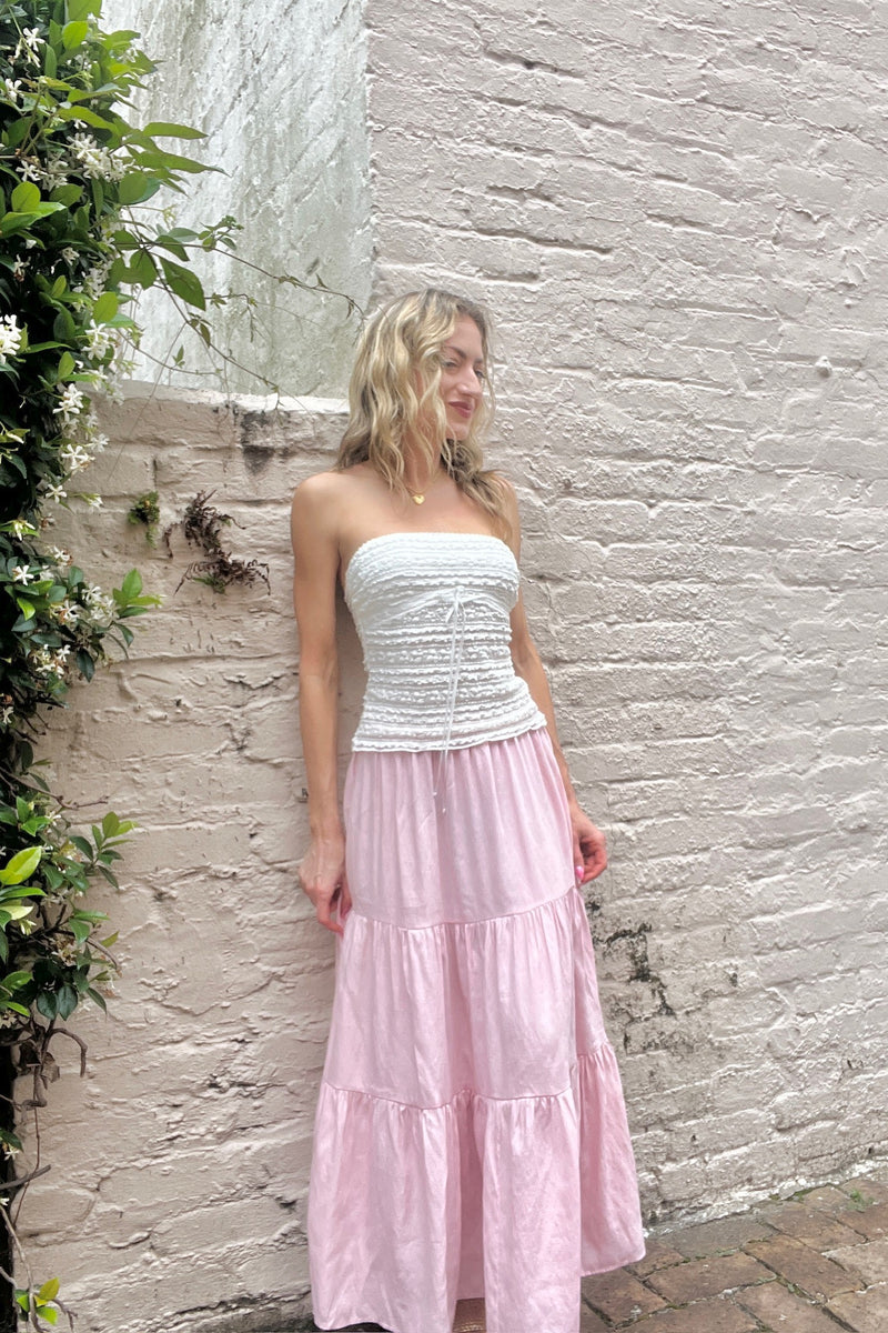 Ebbs & Flows Strapless Top