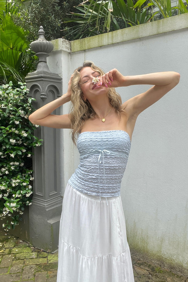 Ebbs & Flows Strapless Top