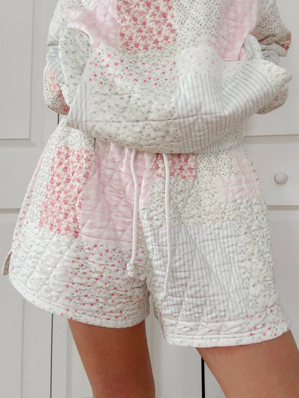 Quilted Cutie Pastel Shorts