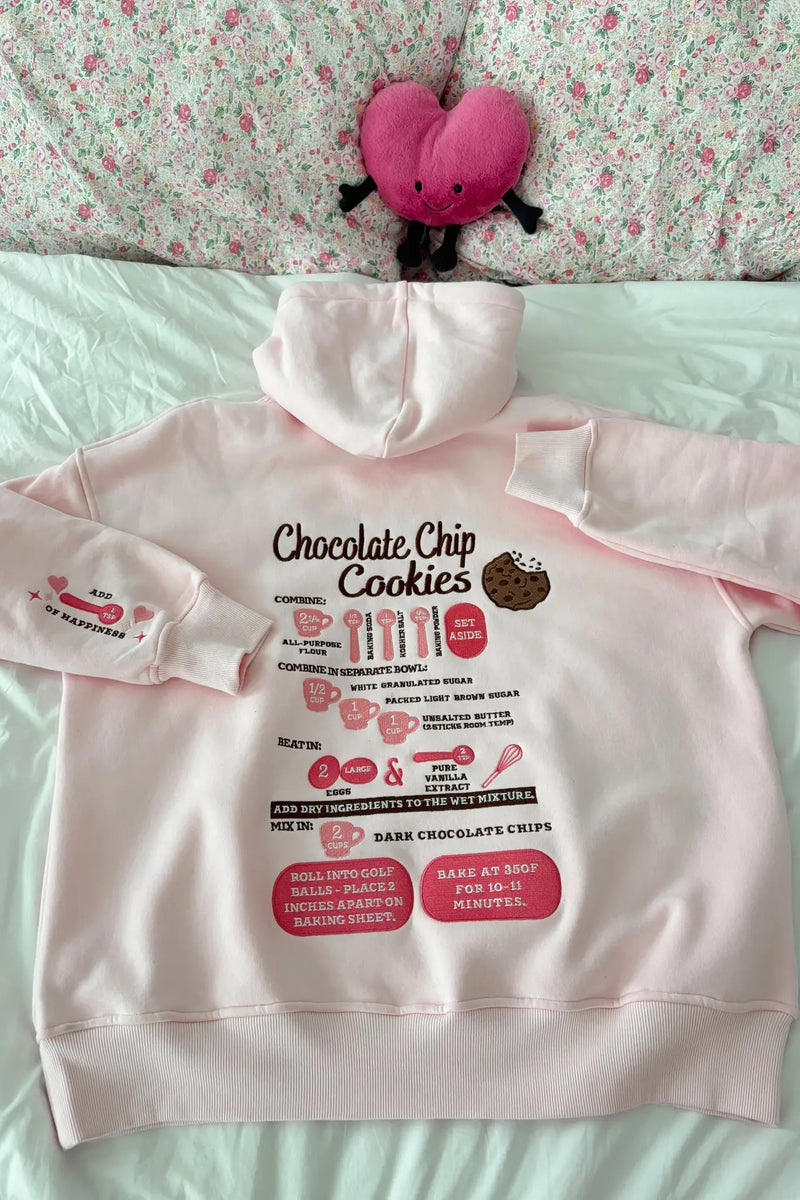 Fresh Baked Cookies Embroidered Hoodie