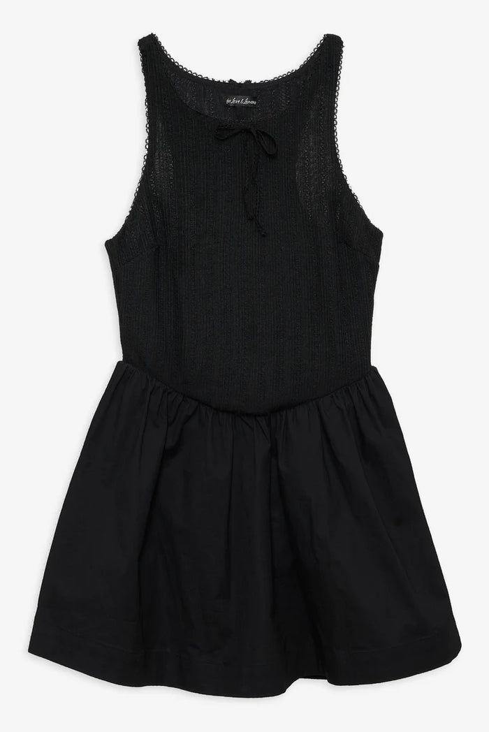 【SALE】ミニベイリーボタン★雑誌掲載セレブ愛用★ブラックMini Billie Pointelle Mini Dress – Shake Your Bon Bon
