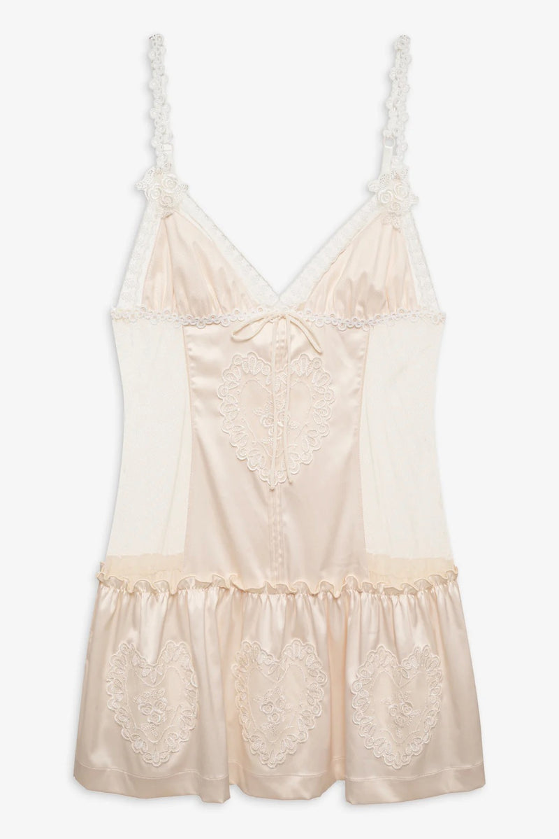 Vintage Embroidery Slip