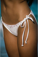 Harbor Chantilly Lace-Trimmed Bikini