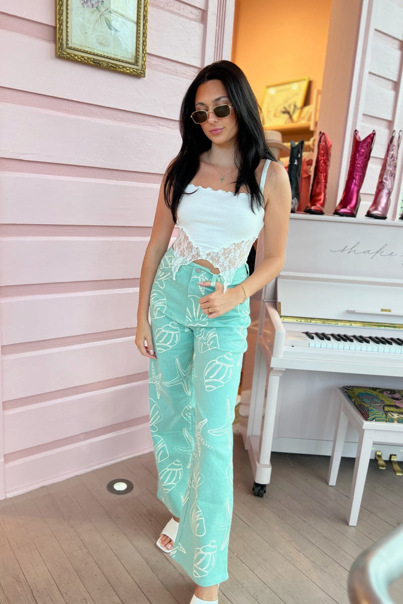 Happily Ever After Lace Top ~ Off White