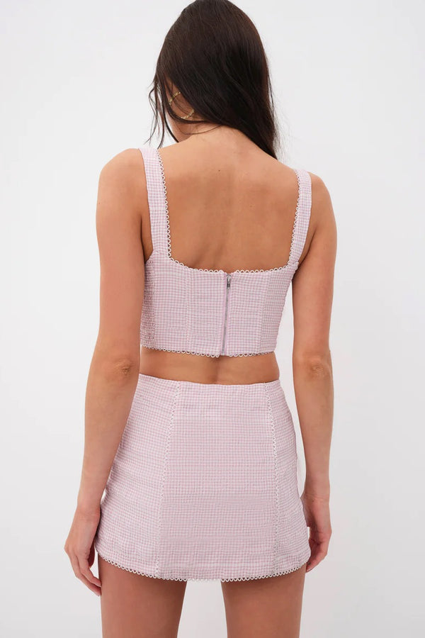Ali Bustier Top ~ Pink