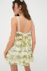 Rachel Mini Dress ~ Green