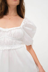 Jackson Mini Dress ~ Ivory