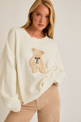 Bear Necessities Crew Neck Sweater