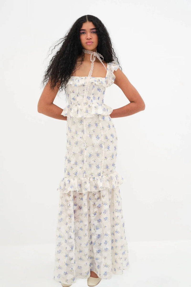 Edith Maxi Dress ~ White