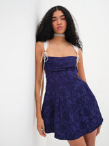 Holland Mini Dress ~ Blue