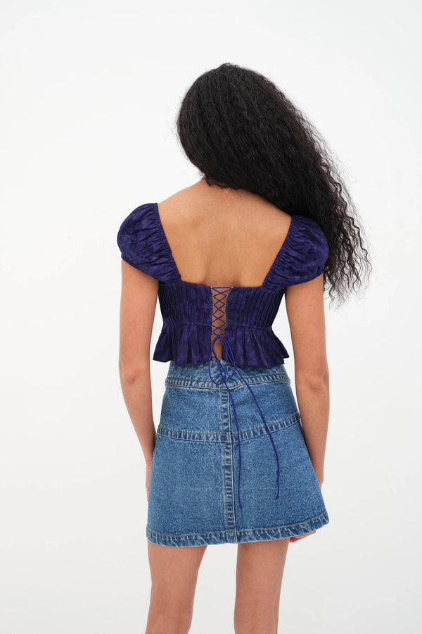 Holland Top ~ Blue