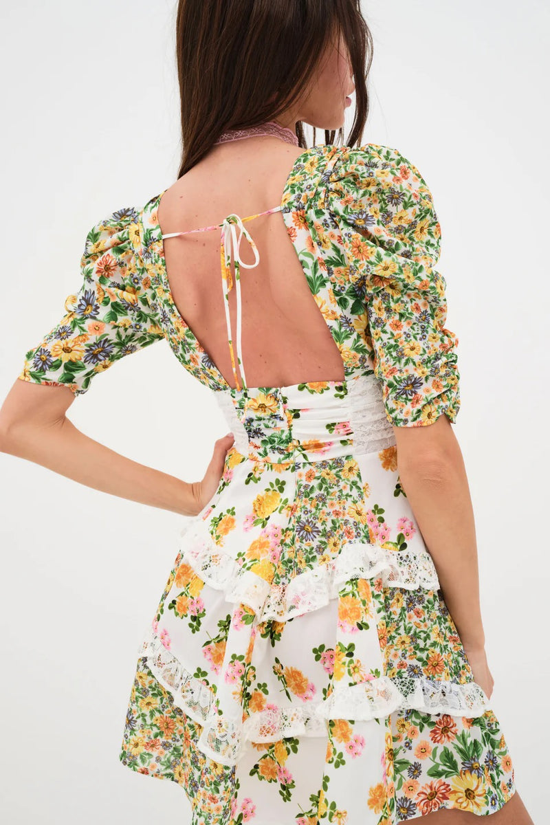 Rosalyn Mini Dress ~ Marigold