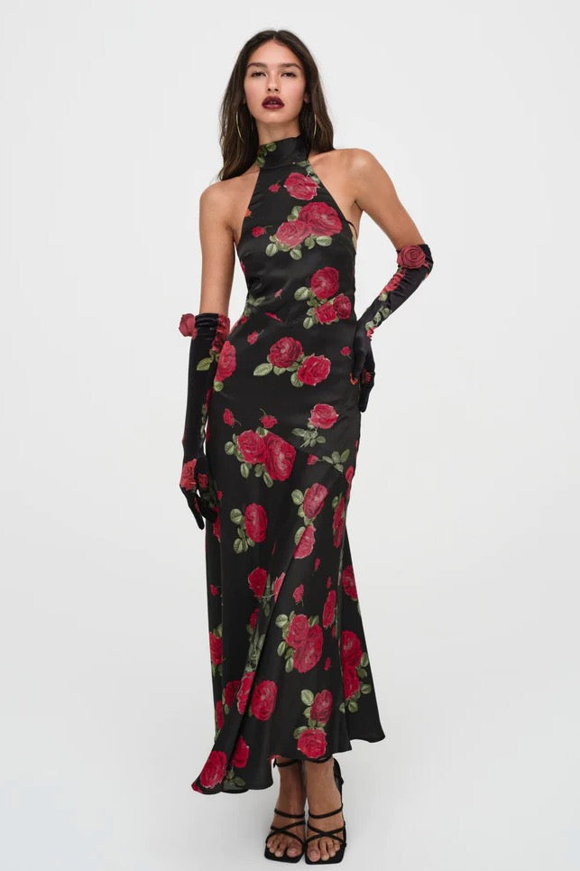 Astoria Maxi Dress ~ Black