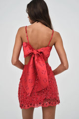 Lillian Corset Top ~ Red