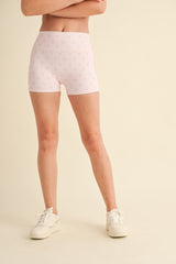 Do it All Biker Short ~ Bow Print