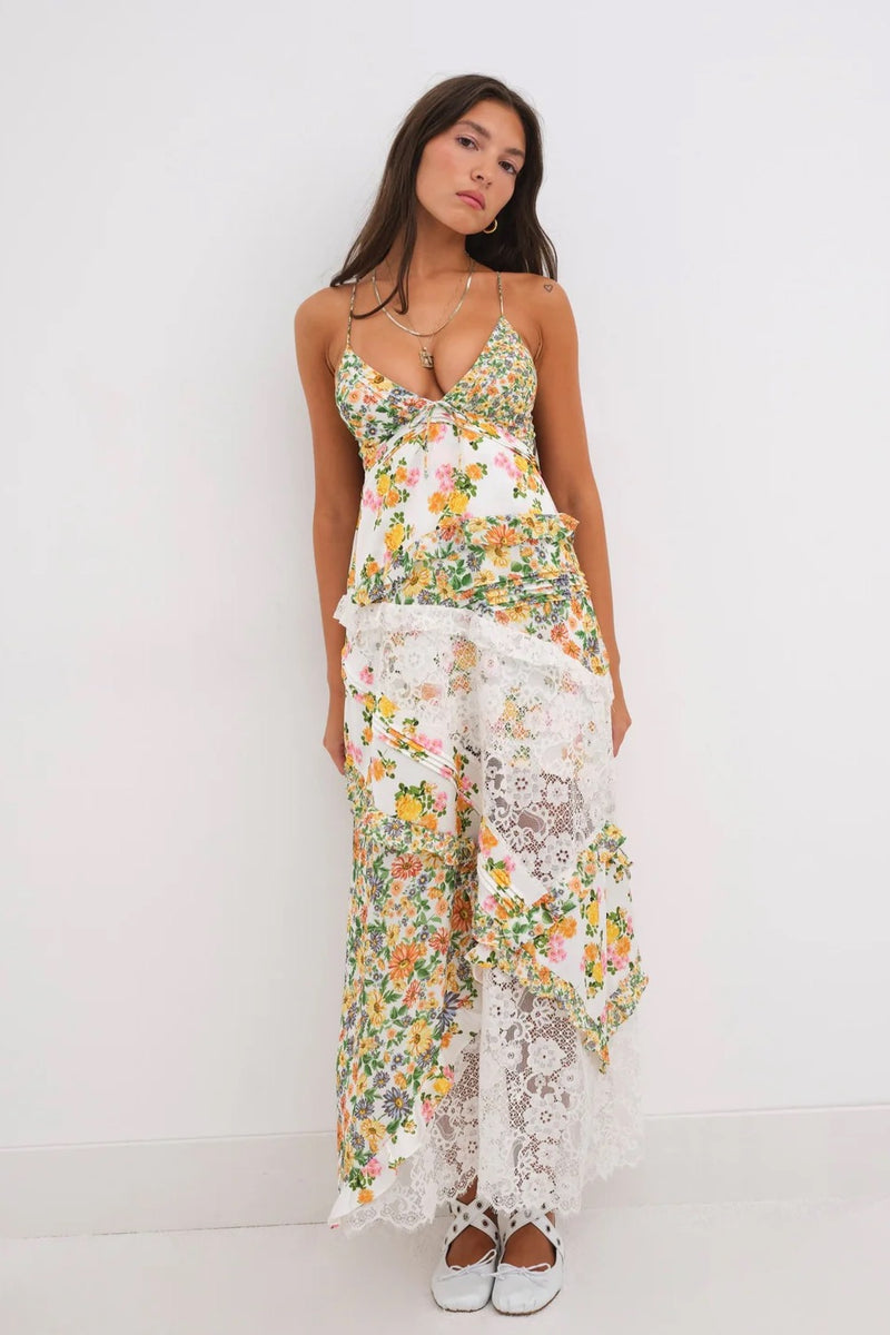 Rosalyn Maxi Dress ~ Marigold