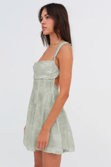 Holland Mini Dress ~ Green