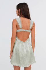 Holland Mini Dress ~ Green