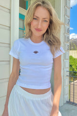 It's the Little Things Ribbed Baby Tee ~ Football