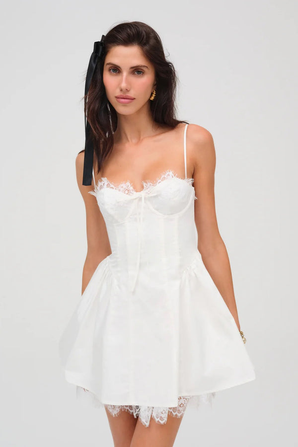 Shae Mini Dress ~ White
