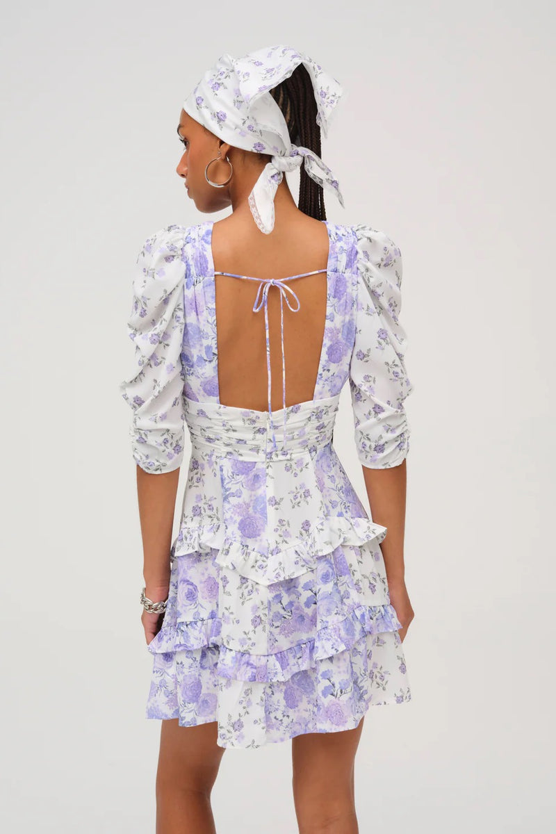 Rosalyn Mini Dress ~ Purple