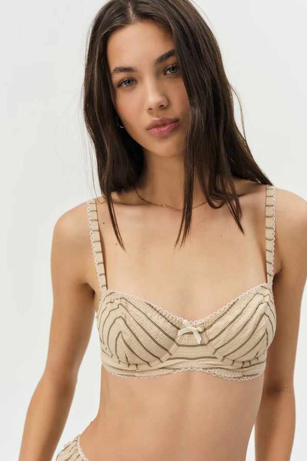 Mindy Underwire Bra ~ Brown