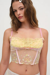 Sunny Bouquet Bustier