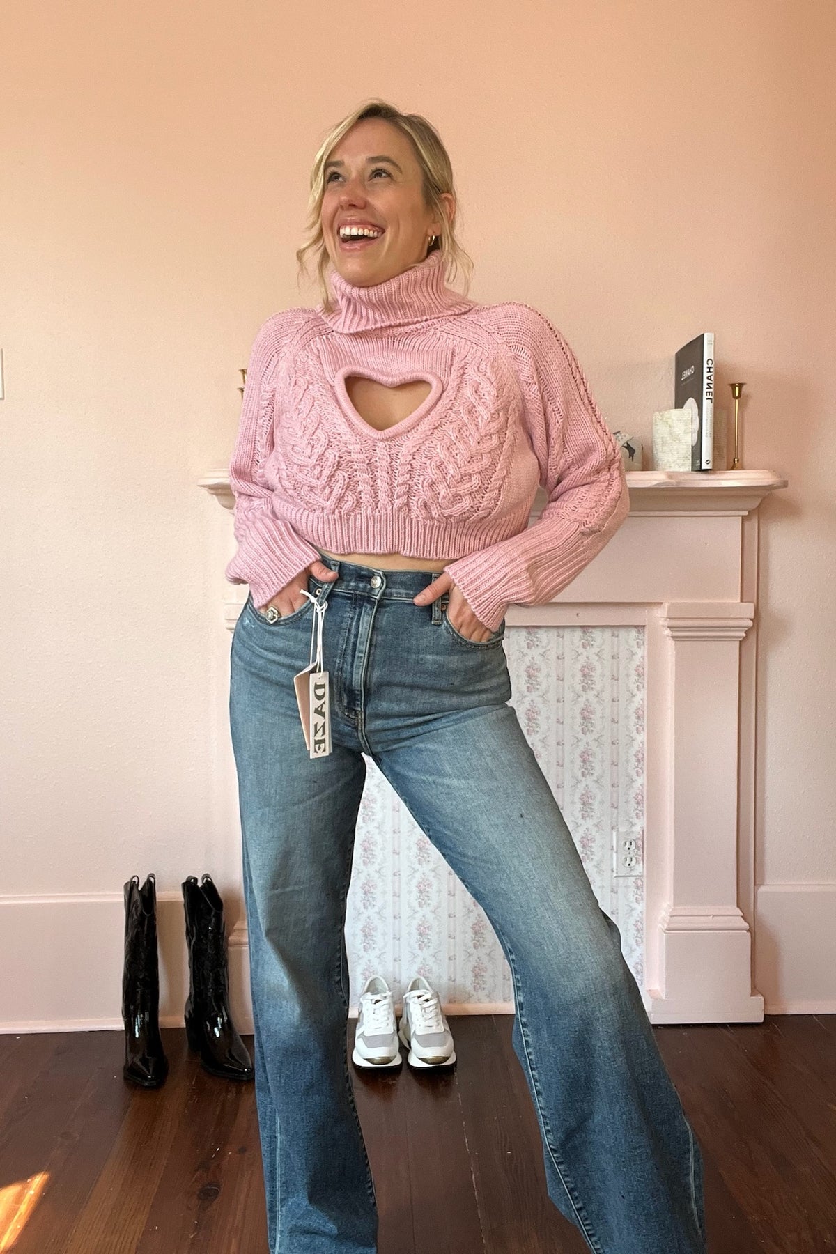 Vera Cropped Cut Out Sweater – Shake Your Bon Bon