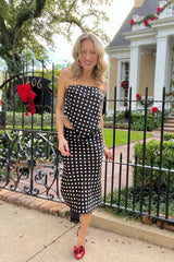 Deck the Halls Midi Skirt