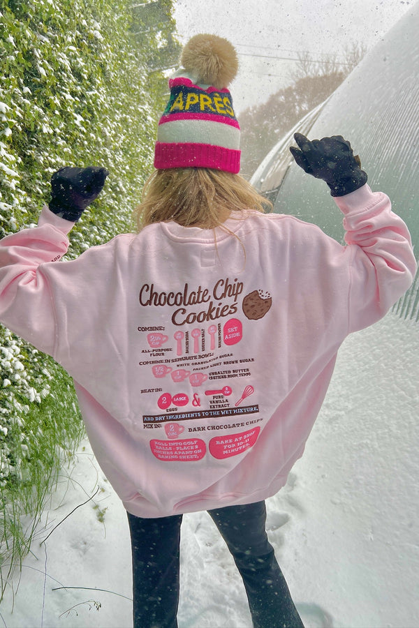 Fresh Baked Cookies Embroidered Sweatshirt