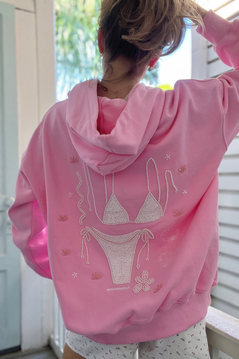 Seaside Beaded Hoodie