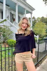 Cold Shoulder Poncho