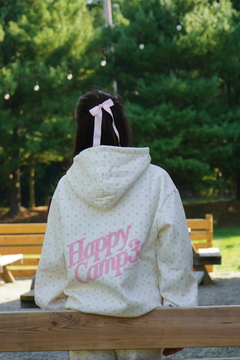 Cozy Hoodie ~ Vintage Flower