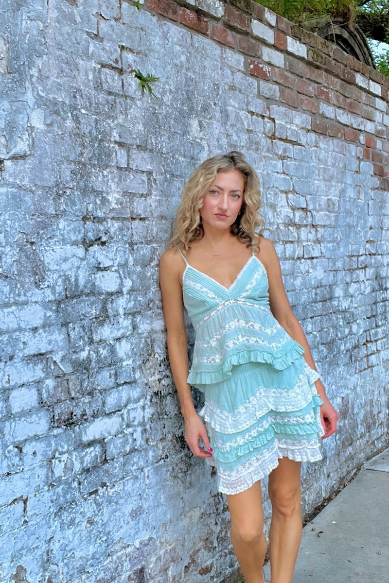 Serevina Skirt ~ Eau De Nil