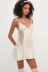 Vintage Embroidery Slip