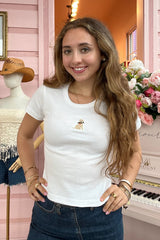 It's the Little Things Ribbed Baby Tee ~ Duck Dog